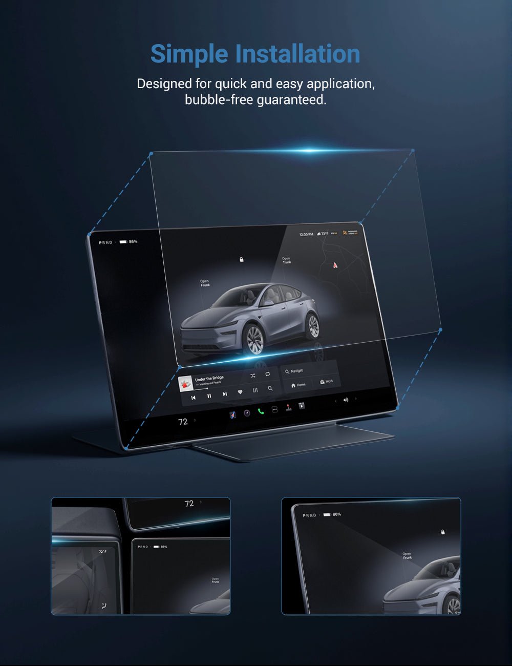 Tesla Screen Protector for Model 3 Highland / Model Y Juniper Tesery Official Store