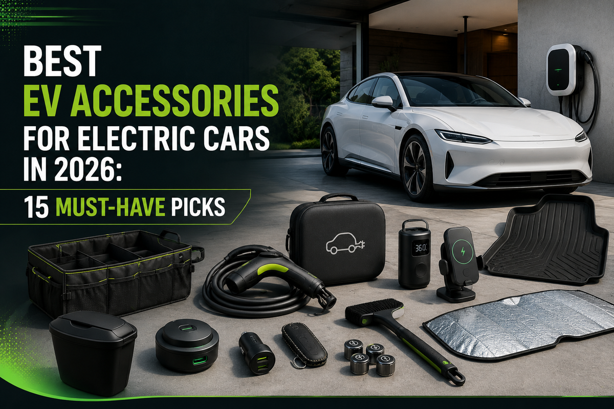Best EV Accessories in 2026: 15 Must-Have Upgrades for Electric Car Owners