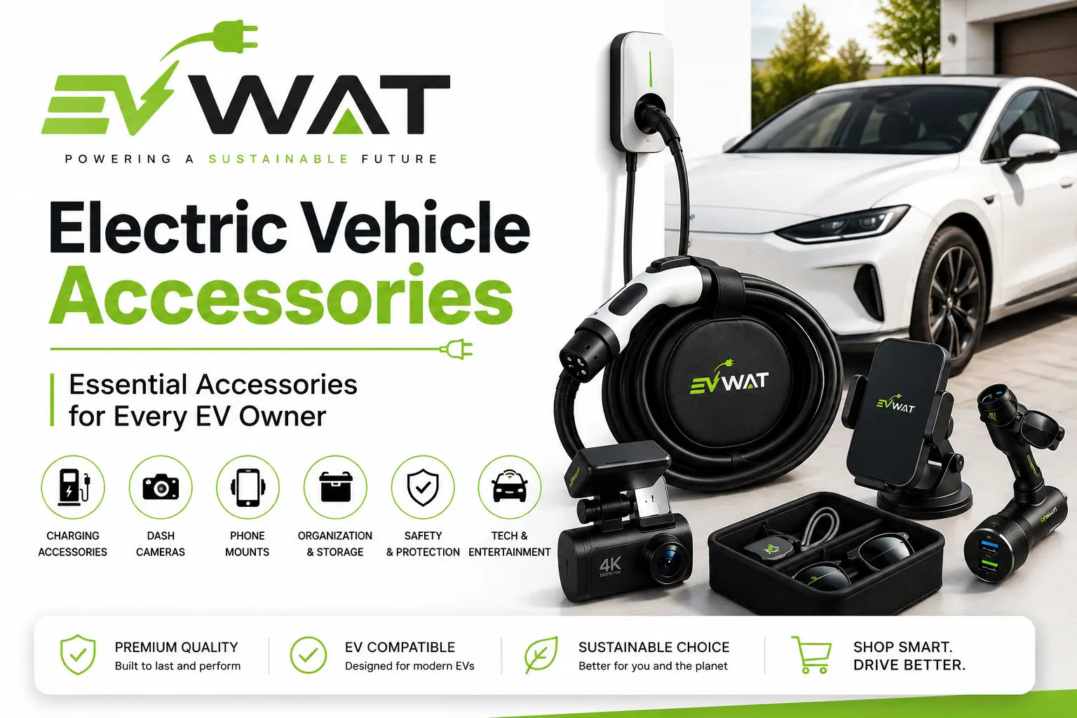 Electric Vehicle Accessories | Best EV Accessories – EVWAT