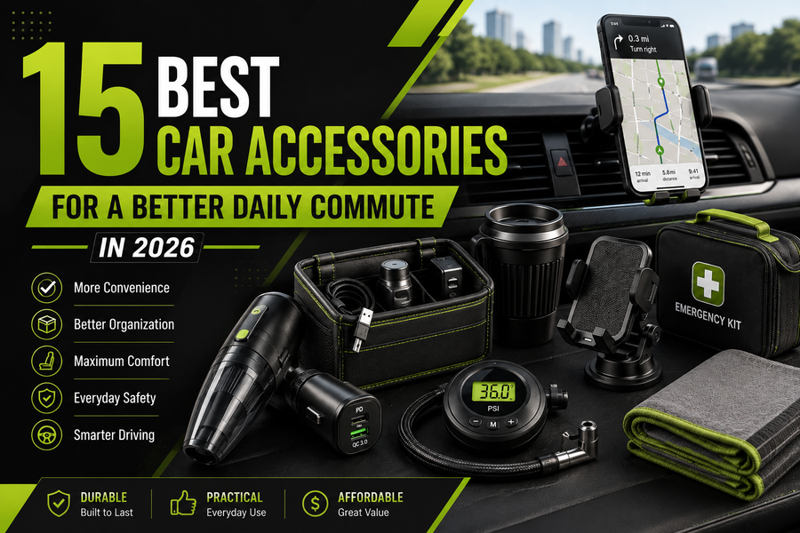 Best car accessories for daily commuting in 2026