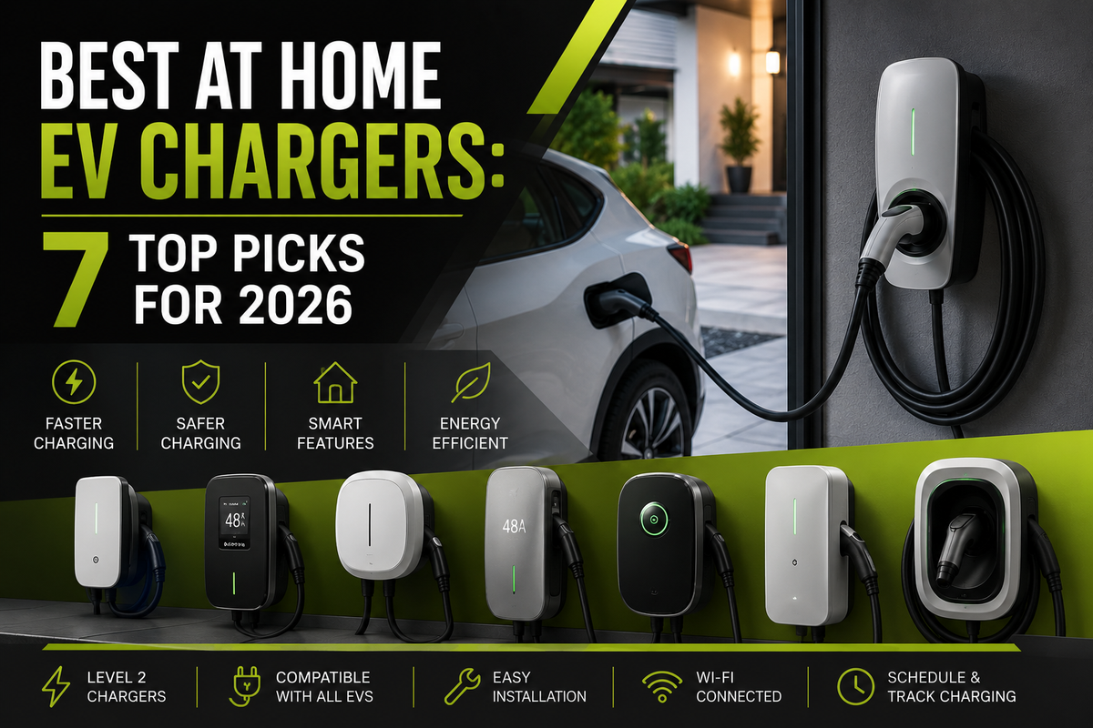 Best At Home EV Chargers: 7 Top Picks for 2026