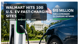 Walmart EV Charging Reaches 100 U.S. Fast-Charging Sites