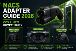 NACS Adapter Guide 2026  CCS & J1772 Compatibility