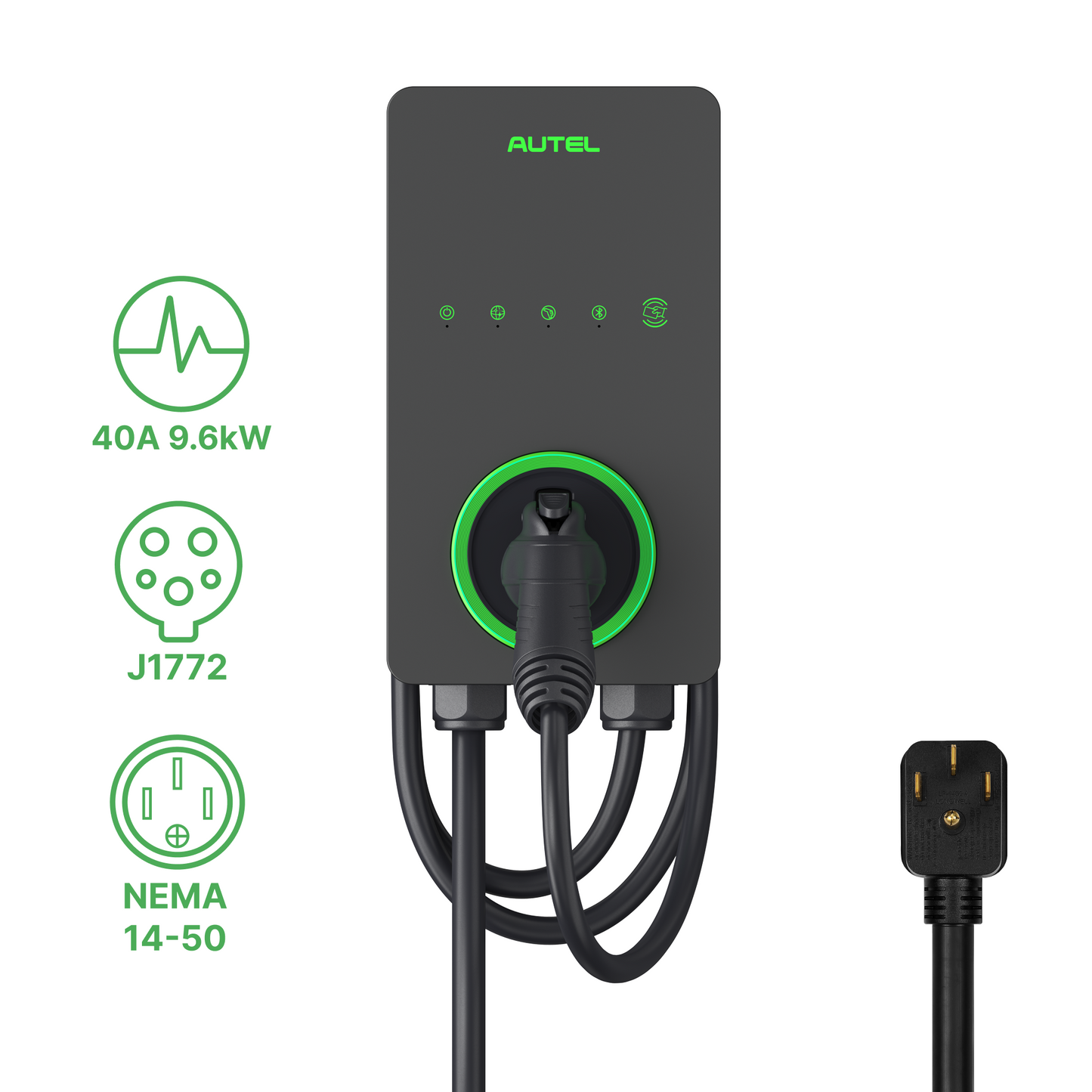 AC Lite Home 40A EV Charger Autel EV Chargers Official Website