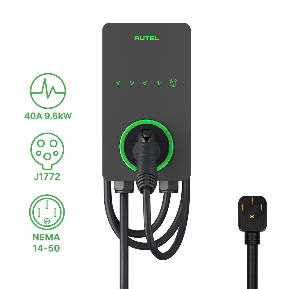 AC Lite Home 40A EV Charger Autel EV Chargers Official Website
