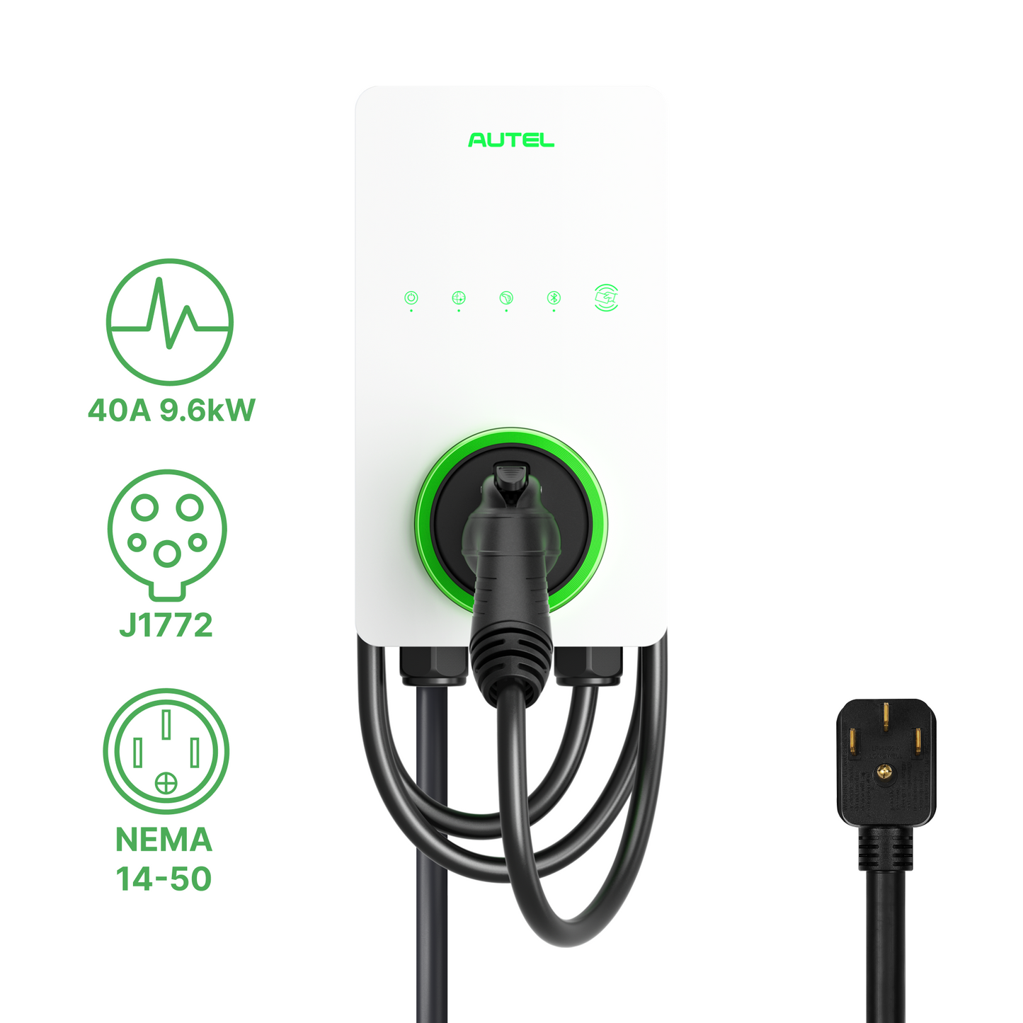 AC Lite Home 40A EV Charger Autel EV Chargers Official Website