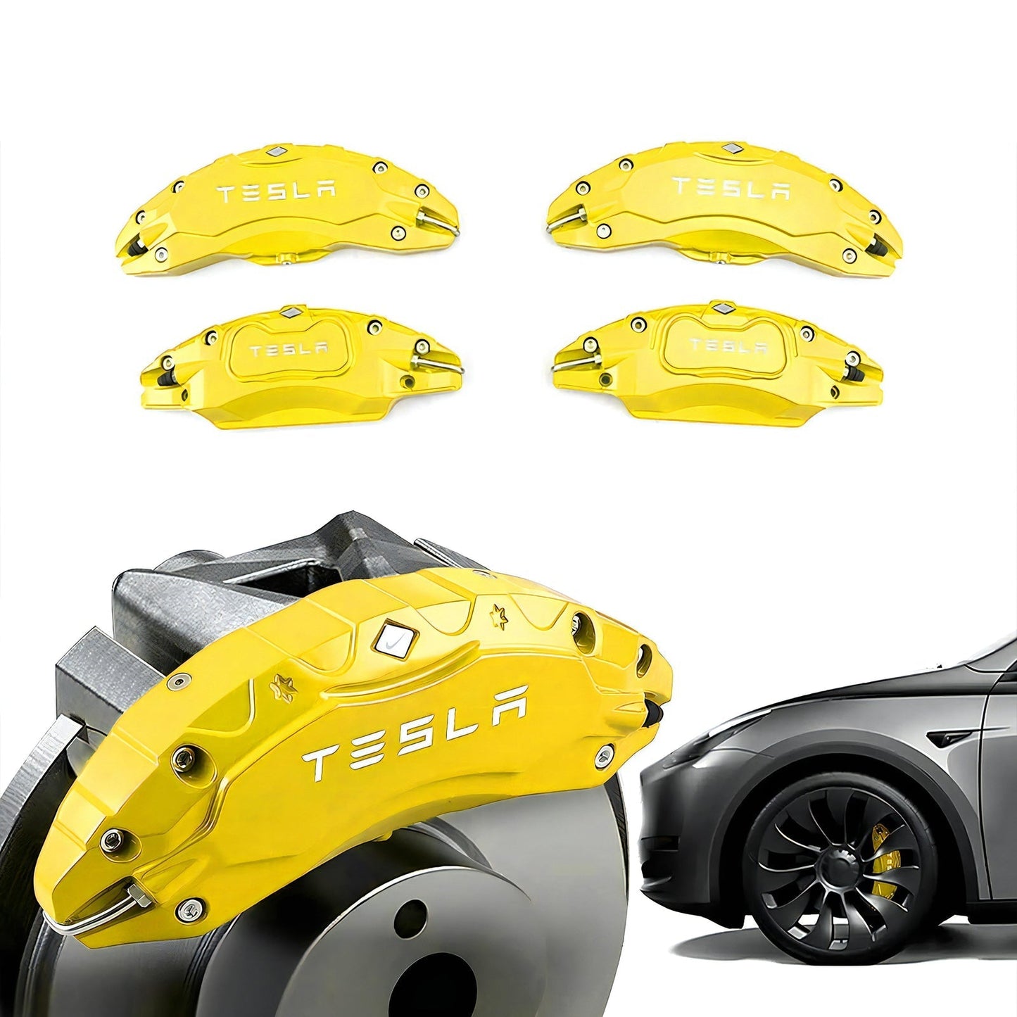TESERY 19" /20" Wheel Brake Caliper Cover For Tesla Model Y 2020-2026 Tesery Official Store