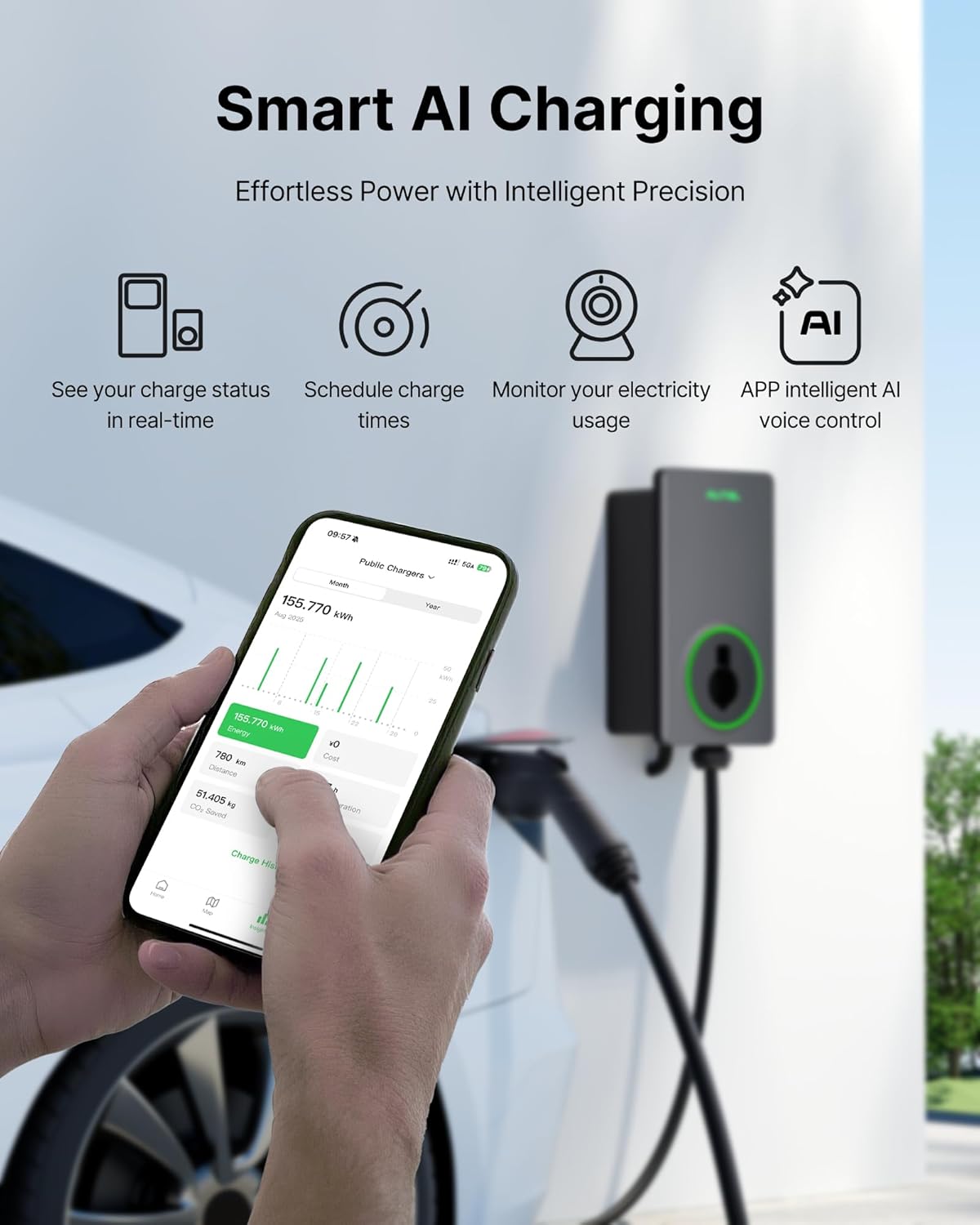 AC Single Charger 50A EV Charger Autel EV Chargers Official Website