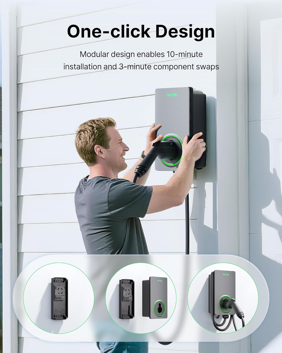 AC Single Charger 50A EV Charger Autel EV Chargers Official Website