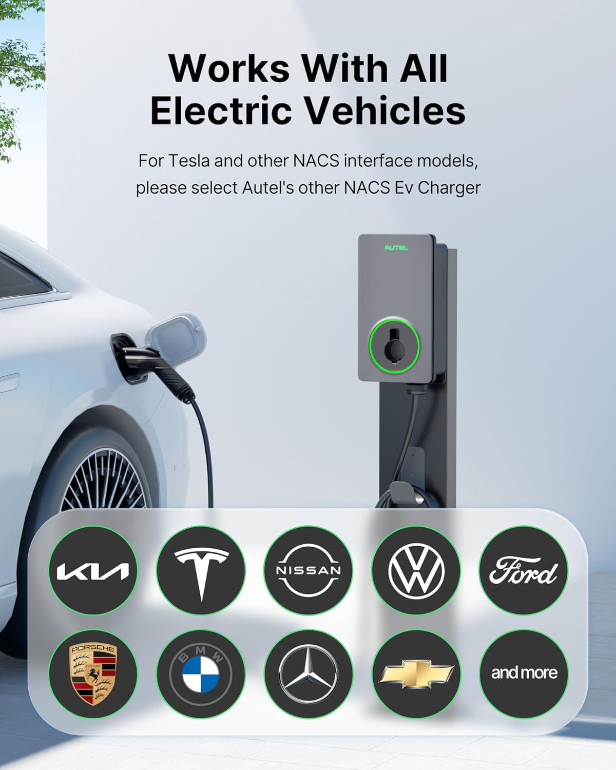 AC Single Charger 50A EV Charger Autel EV Chargers Official Website