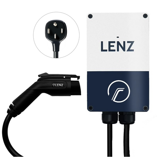 LENZ Level 2 Plugin 40 A Home Charger Weather-Proof Corrosion Resistant UL 2594 (ETL Listed) Lenz Charging Solutions