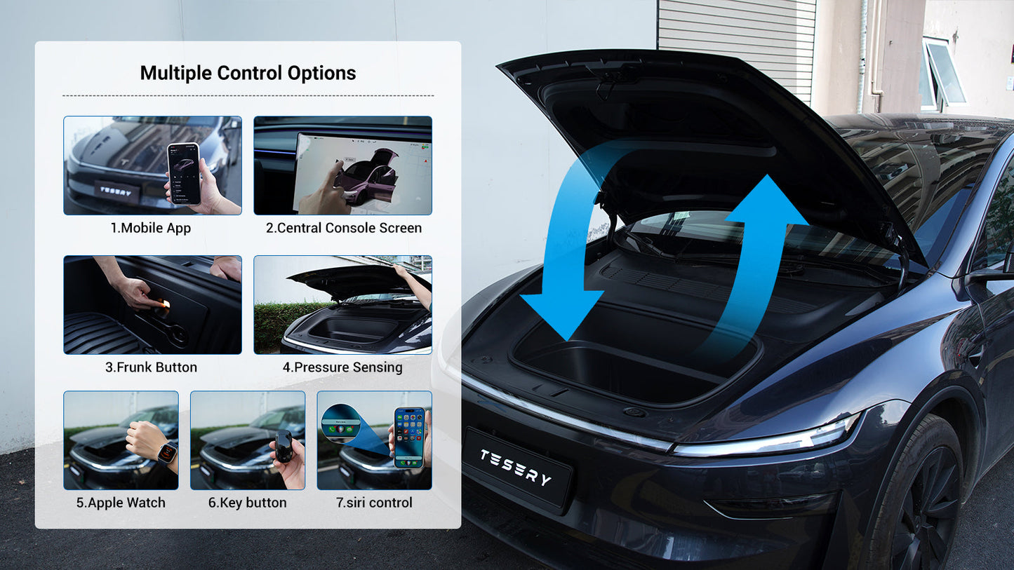 Electric Frunk System for Model Y Juniper | Hands-Free Automatic Opener | TESERY Tesery Official Store