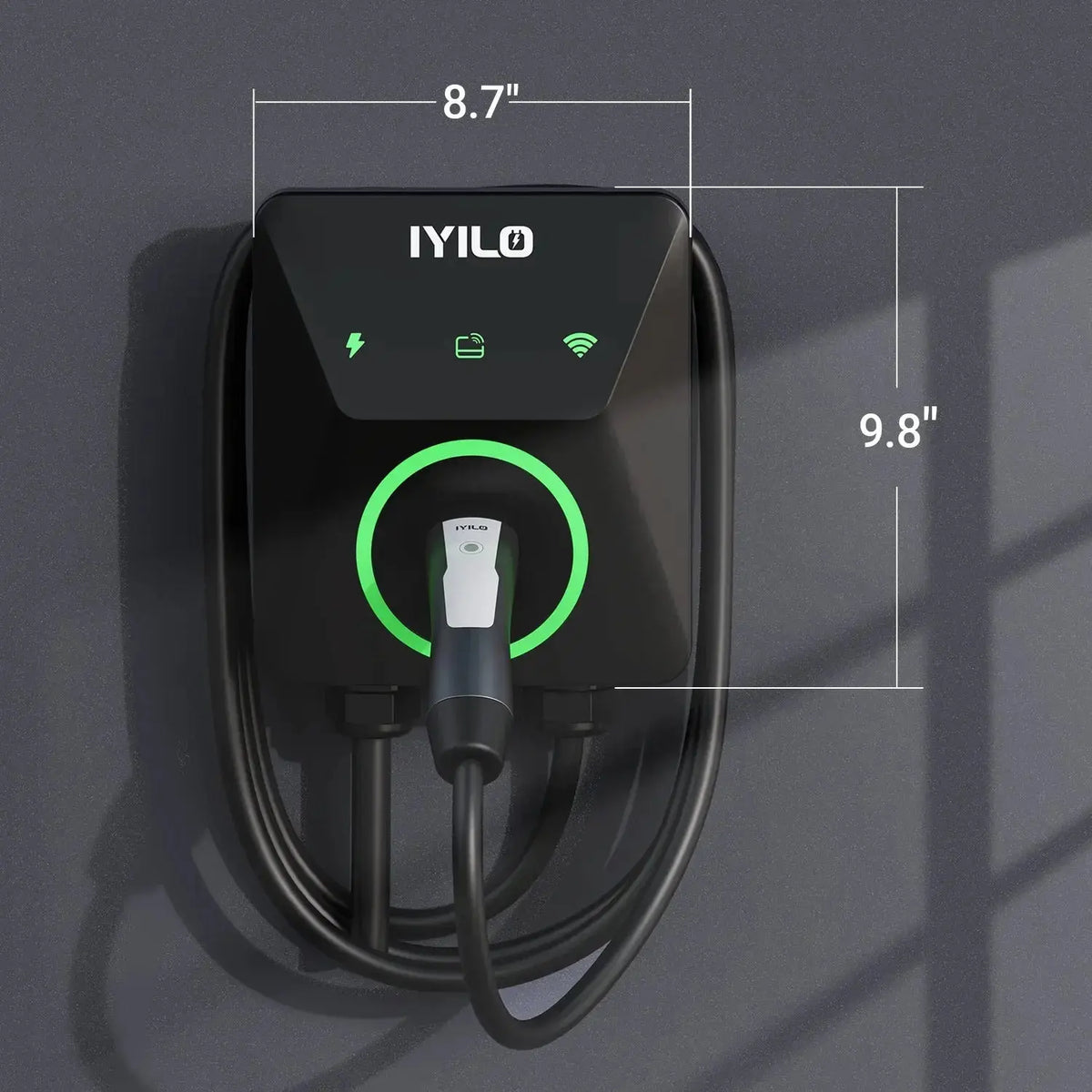 IYILO Level 2 EV Charger NACS (J3400) Plug-In – 40A IYILO