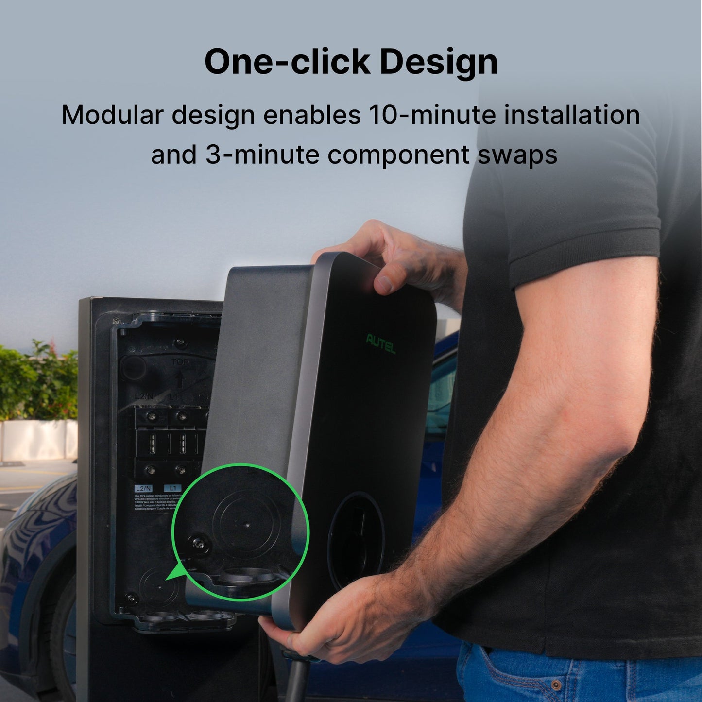 MaxiCharger 80A 19.2kW Residential EV Charger Autel EV Chargers Official Website