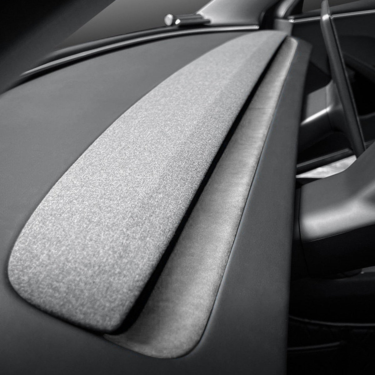 Alcantara Spliced Dash Trim for Tesla Model 3 Highland / Model Y Juniper (2PCS) Tesery Official Store