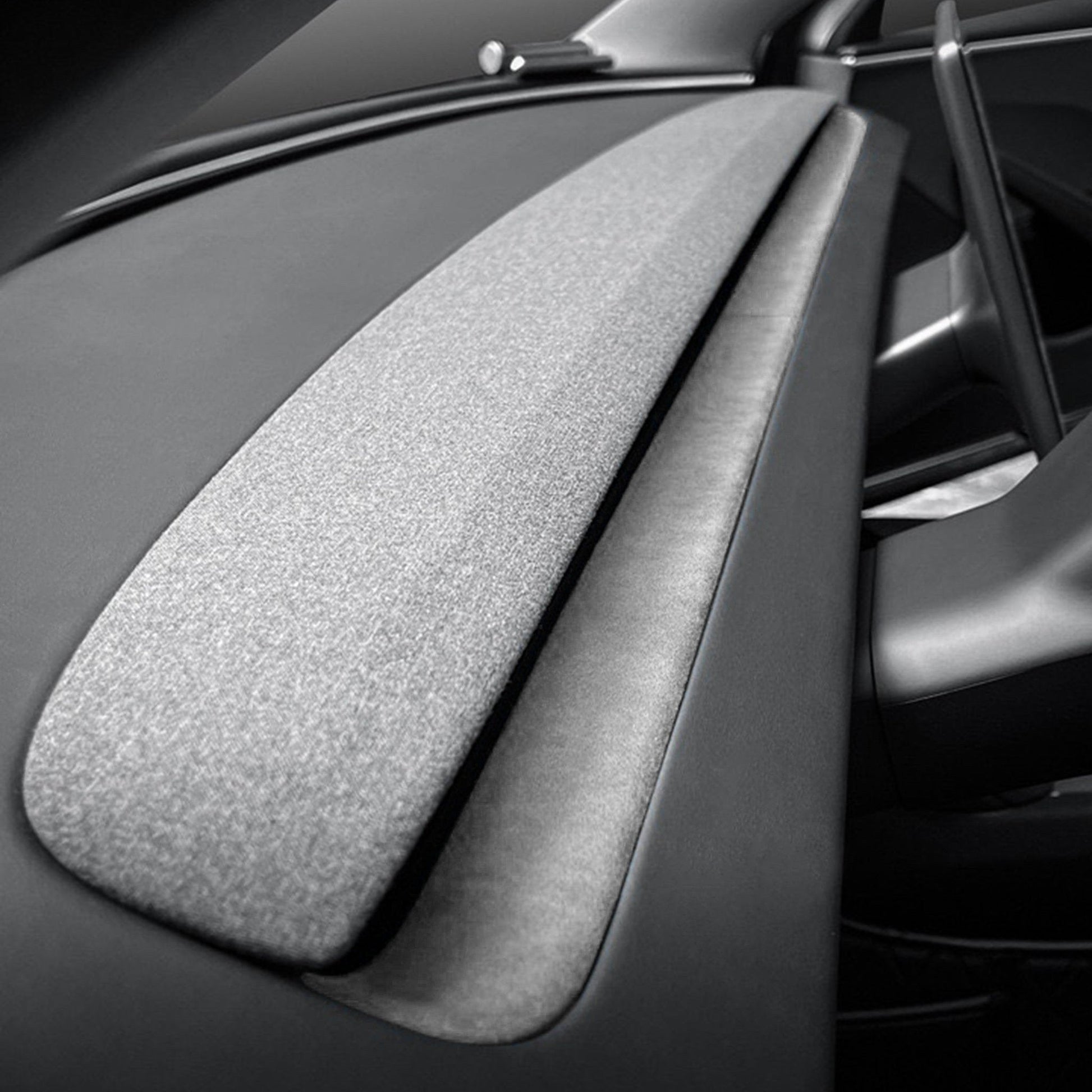 Alcantara Spliced Dash Trim for Tesla Model 3 Highland / Model Y Juniper (2PCS) Tesery Official Store