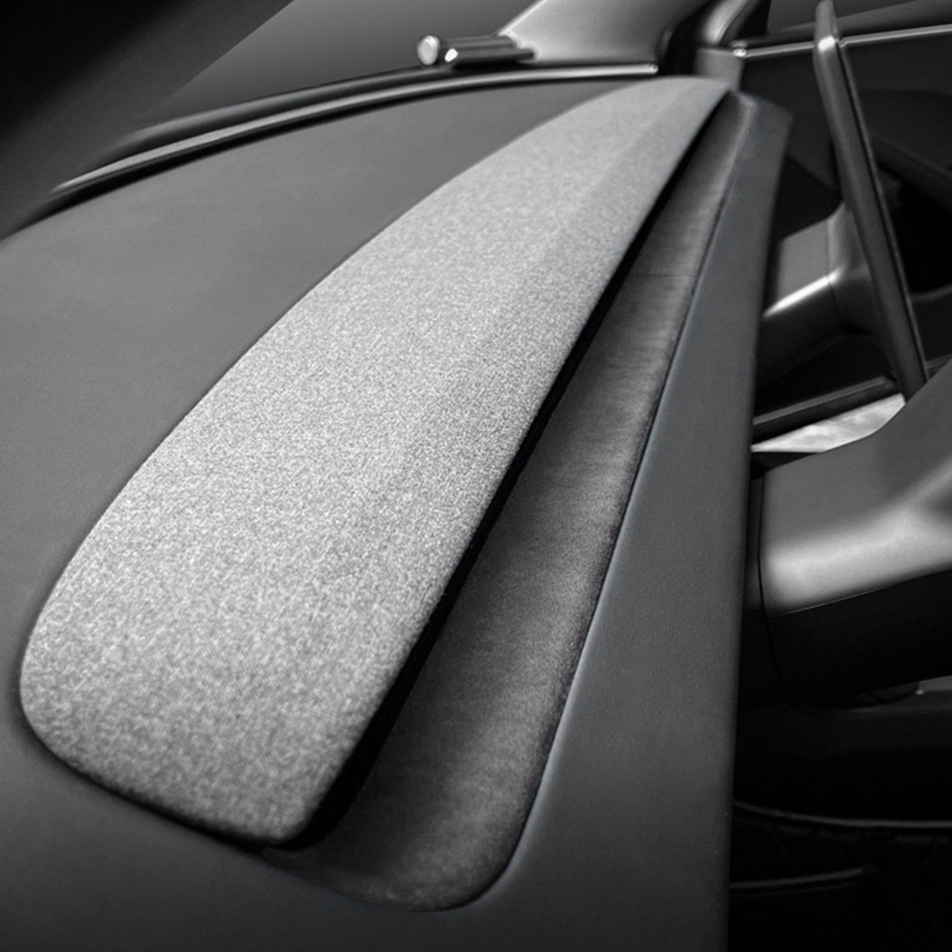 Alcantara Spliced Dash Trim for Tesla Model 3 Highland / Model Y Juniper (2PCS) Tesery Official Store