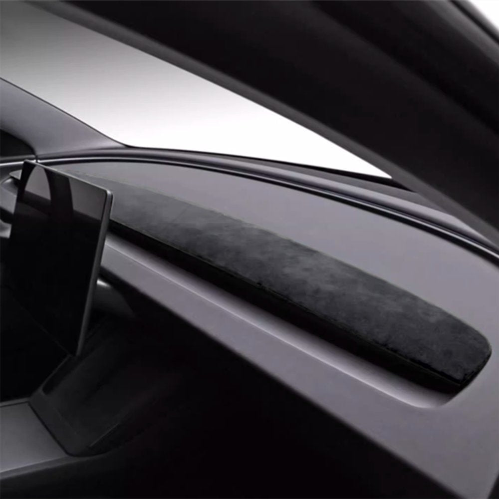 Alcantara Spliced Dash Trim for Tesla Model 3 Highland / Model Y Juniper (2PCS) Tesery Official Store