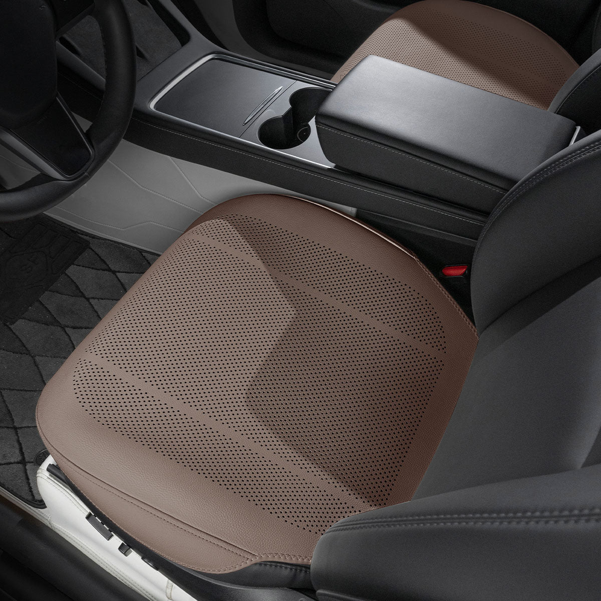 All-Wheather Nappa Leather Car Seat Covers for Tesla Model 3/Y/S/X Tesery Official Store