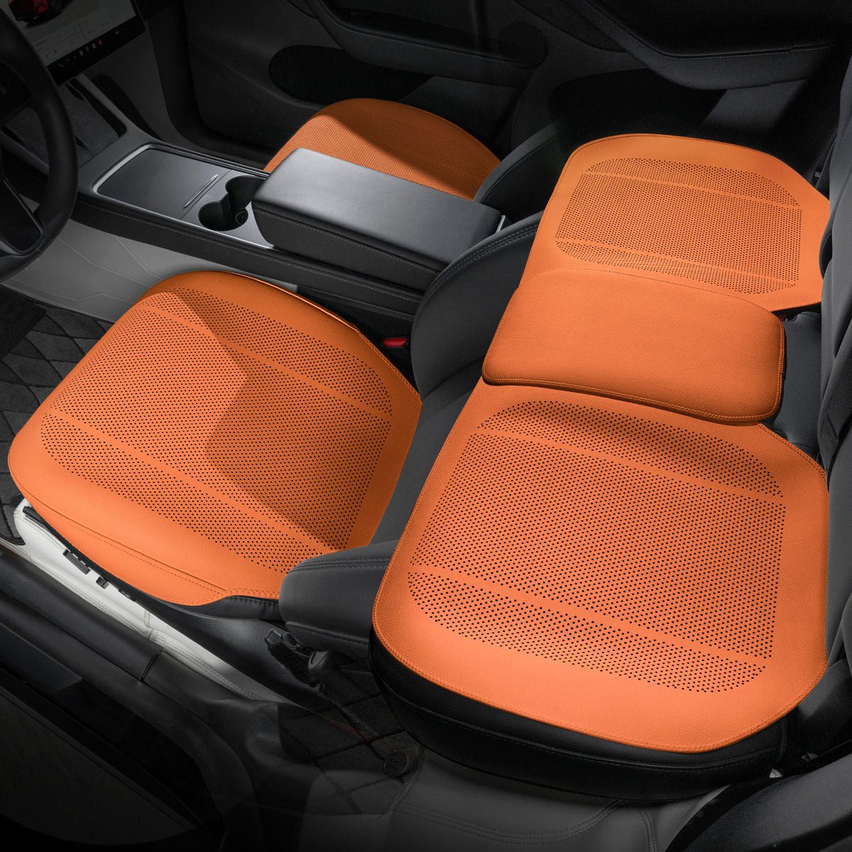 All-Wheather Nappa Leather Car Seat Covers for Tesla Model 3/Y/S/X Tesery Official Store