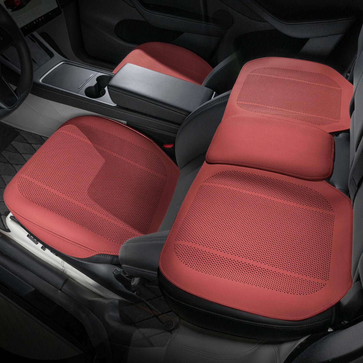 All-Wheather Nappa Leather Car Seat Covers for Tesla Model 3/Y/S/X Tesery Official Store