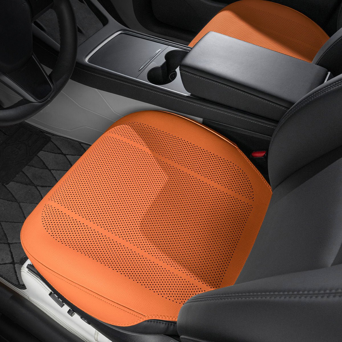 All-Wheather Nappa Leather Car Seat Covers for Tesla Model 3/Y/S/X Tesery Official Store