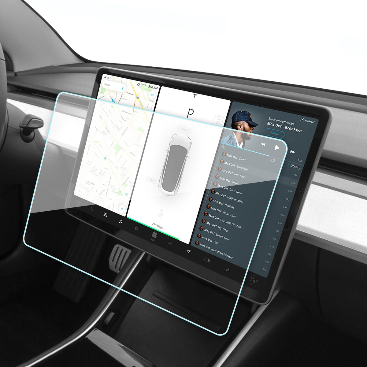 Screen Protector for Tesla Model Y & Model 3 Tesery Official Store