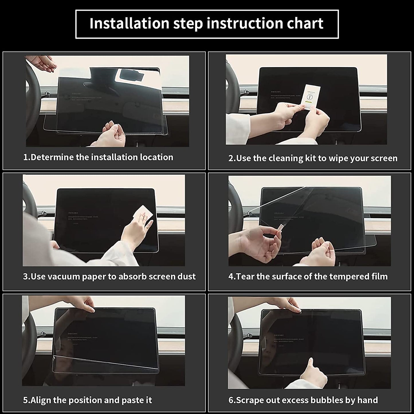 Screen Protector for Tesla Model Y & Model 3 Tesery Official Store