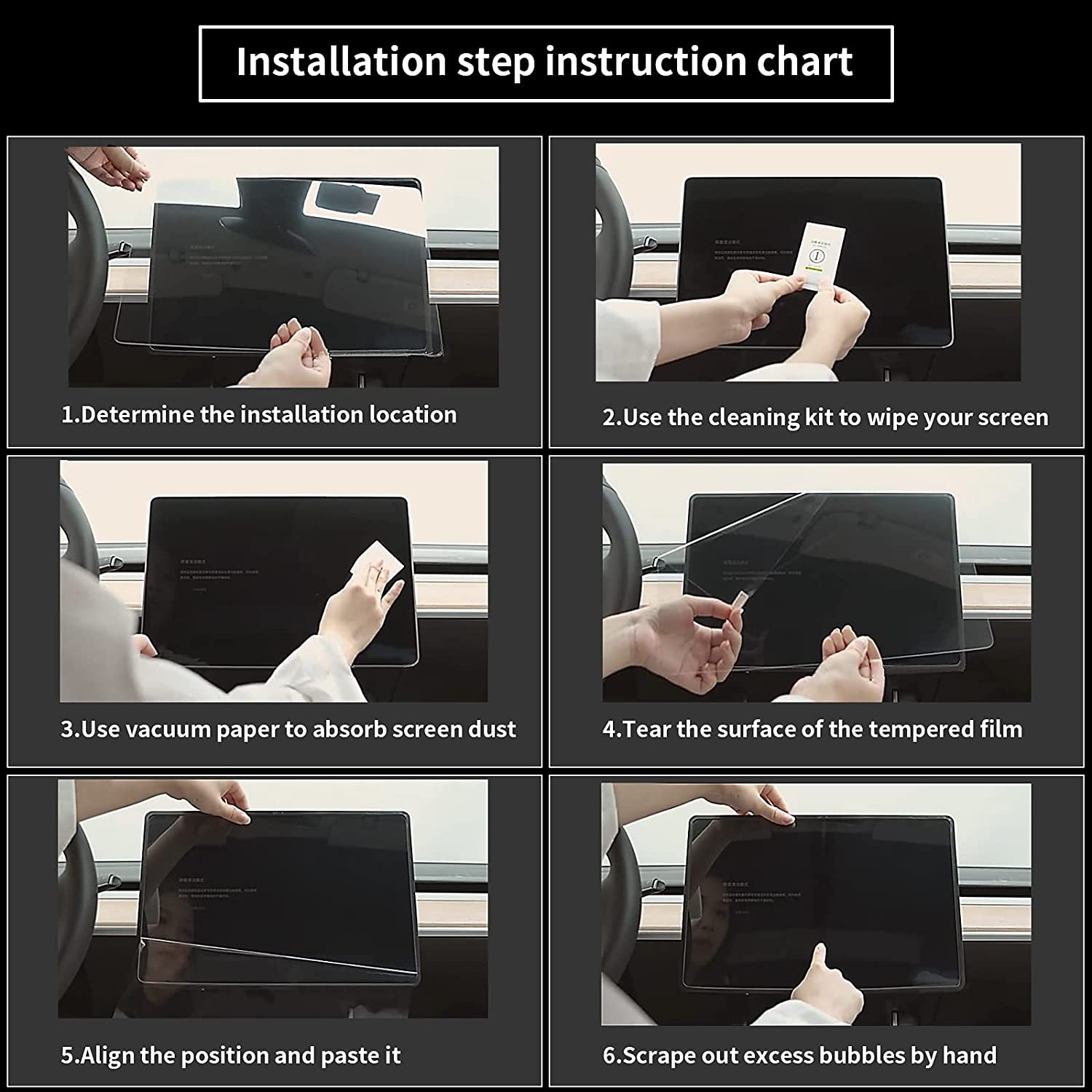 Screen Protector for Tesla Model Y & Model 3 Tesery Official Store