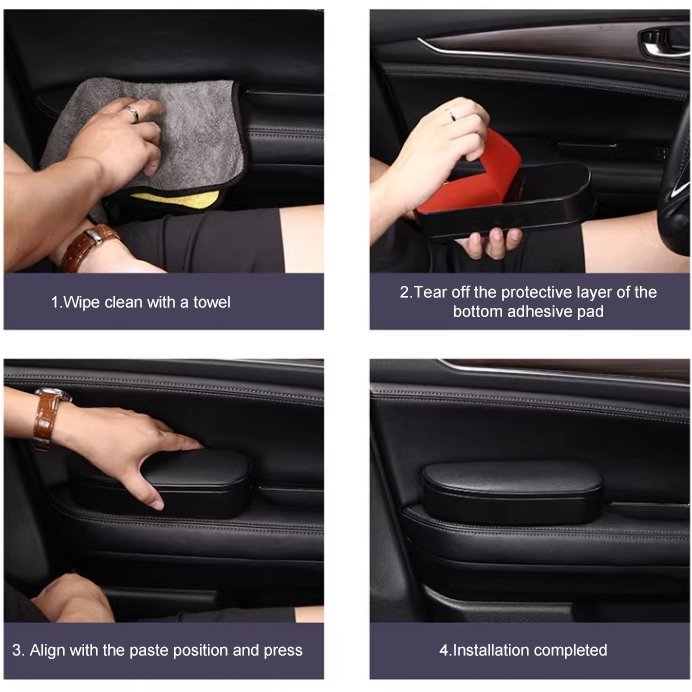 Driver's Door Armrest Extender for Tesla 3/Y/S/X | Adjustable Height | Storage Box Tesery Official Store