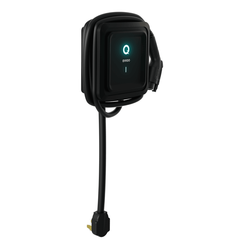 EVIQO Level 2 EV Charger, 48A (11.5kW), 240V, NEMA 14-50 Plug-in, J1772 for Non-Tesla EVs EVIQO