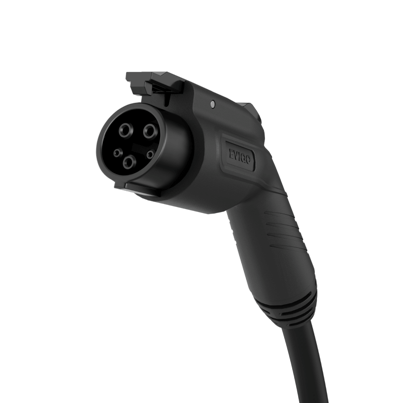 EVIQO Level 2 EV Charger, 48A (11.5kW), 240V, NEMA 14-50 Plug-in, J1772 for Non-Tesla EVs EVIQO