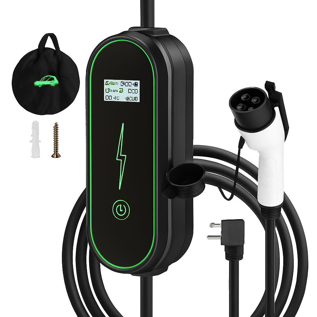 Portable Level 2 EV Charger for Home Use LJGDeals