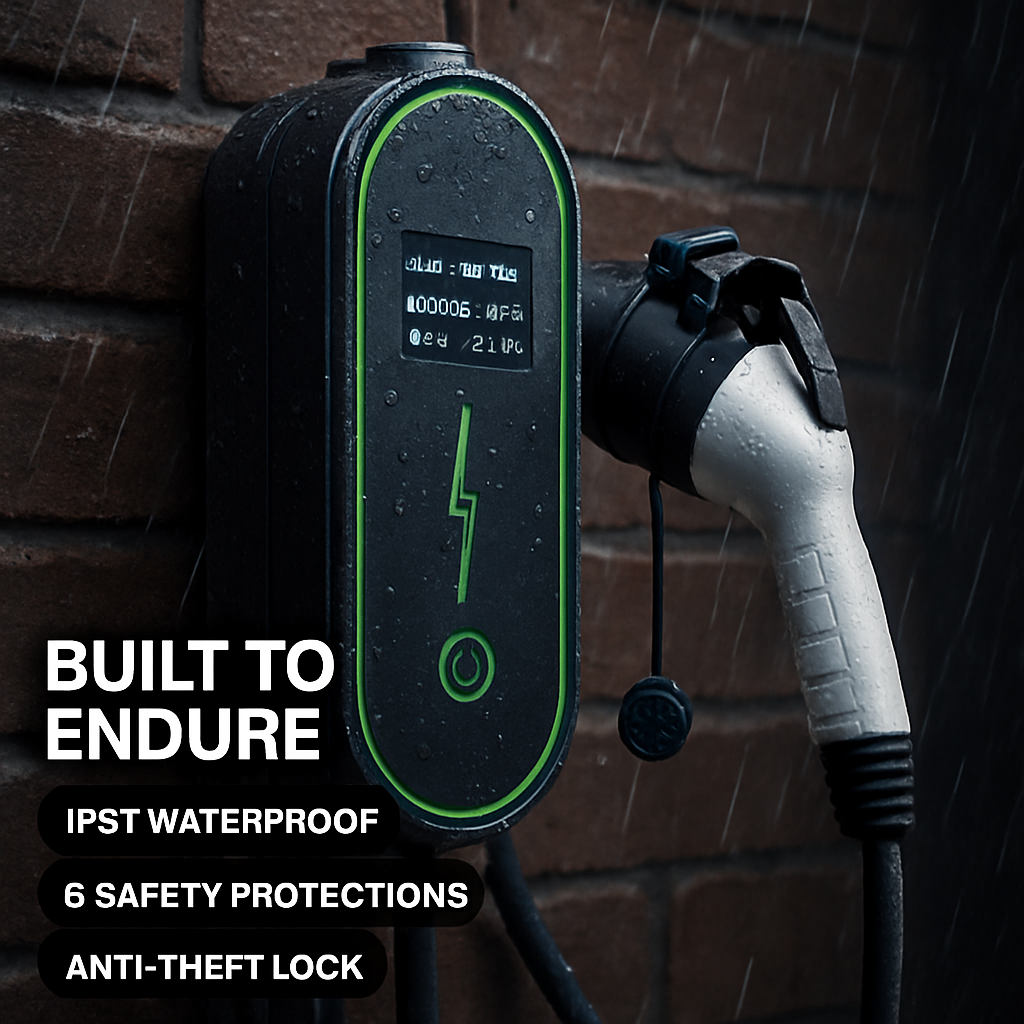 Portable Level 2 EV Charger for Home Use LJGDeals