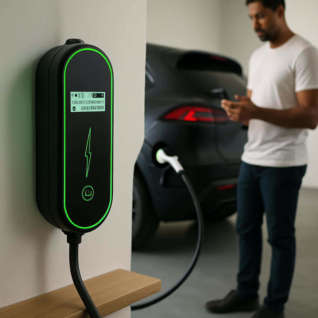 Portable Level 2 EV Charger for Home Use LJGDeals