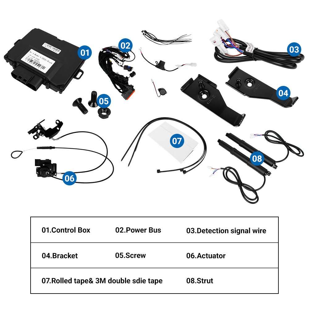 Electric Frunk System for Model Y Juniper | Hands-Free Automatic Opener | TESERY Tesery Official Store