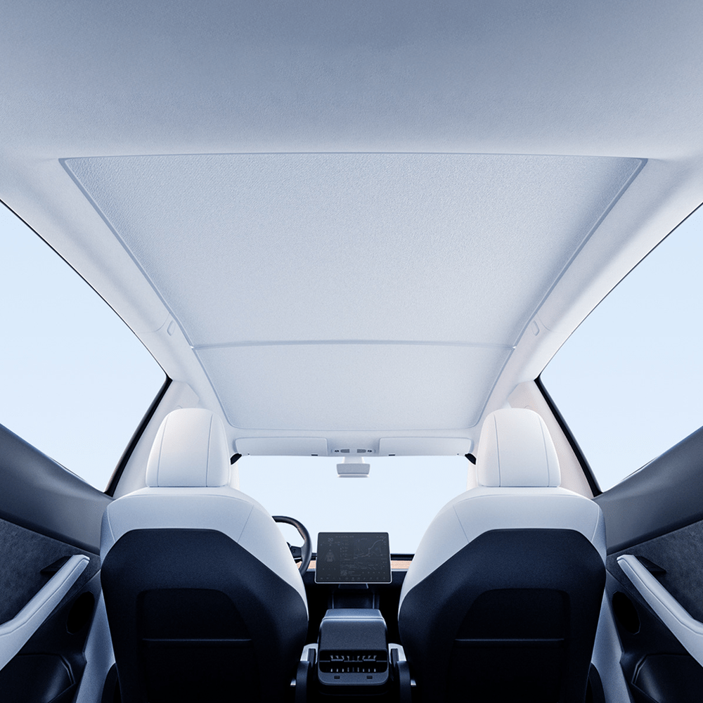 Glass Roof Sunshade for Tesla Model Y | TESERY Tesery Official Store
