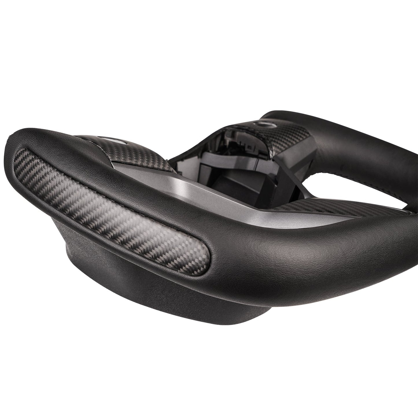 TESERY Yoke Carbon Fiber Steering Wheel for Tesla Model 3 / Y【Style 34】 Tesery Official Store