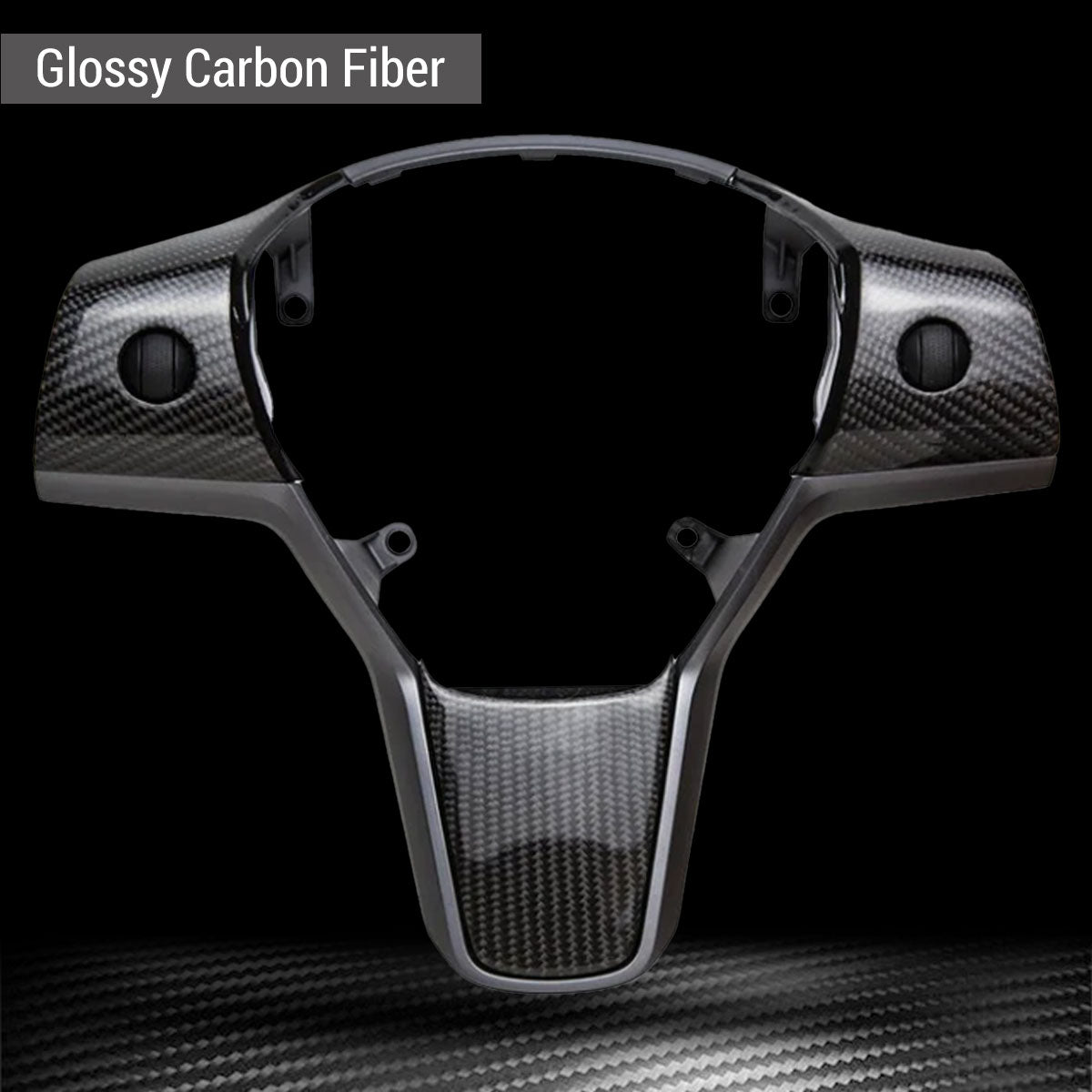 TESERY Yoke Carbon Fiber Steering Wheel for Tesla Model 3 / Y【Style 34】 Tesery Official Store
