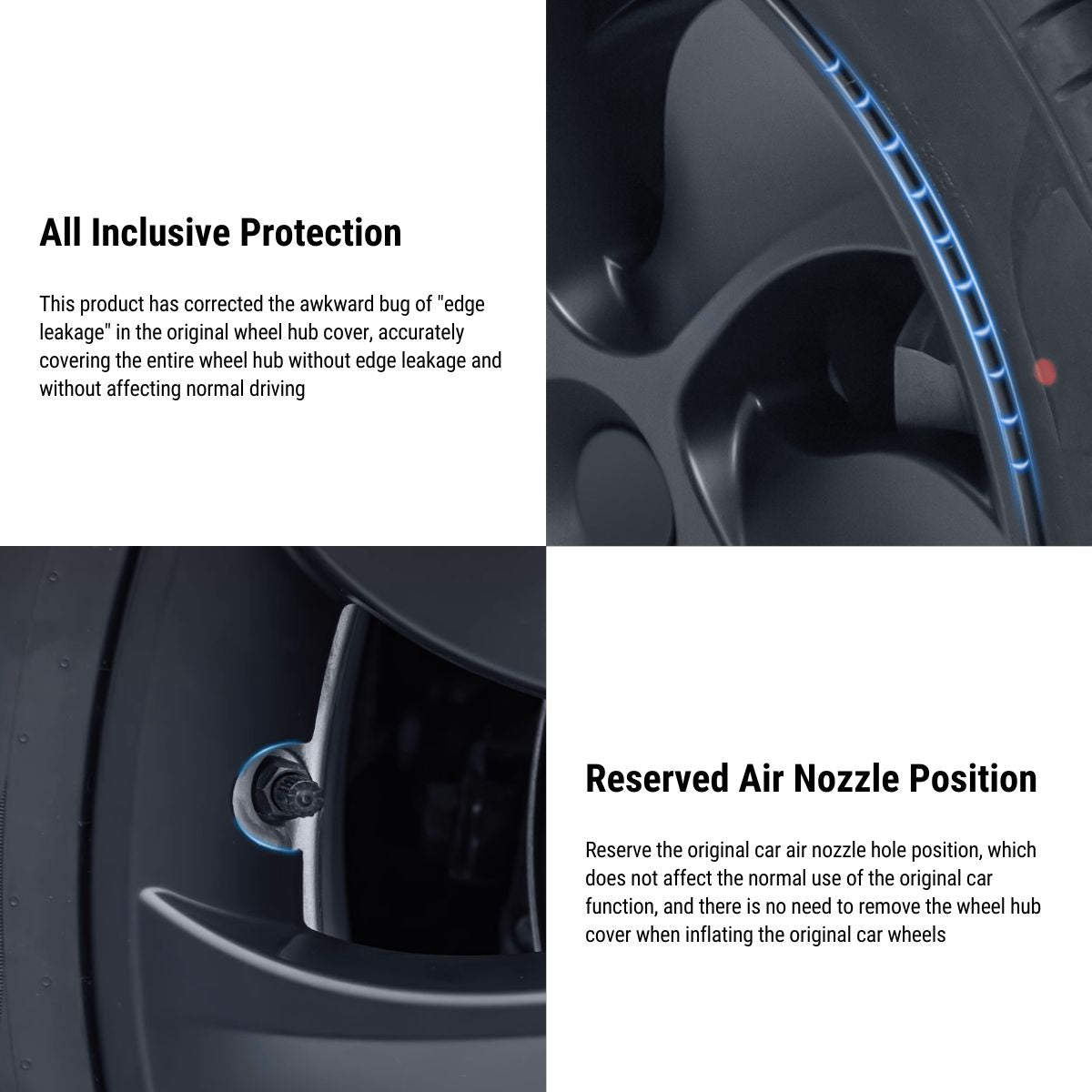 TESERY 18″ 19″ 20″ Wheel Covers for Tesla Model 3 / Model Y (4PCS) Tesery Official Store