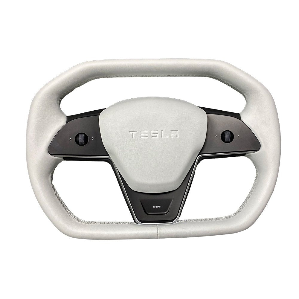 TESERY Cyber Steering Wheel for Tesla Model 3 / Y【Cybertruck Style】 Tesery Official Store