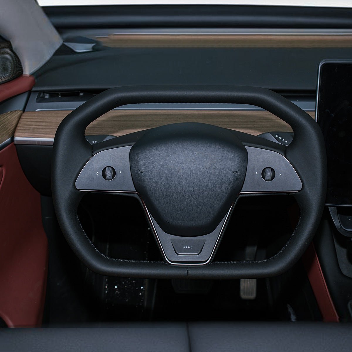 TESERY Cyber Steering Wheel for Tesla Model 3 / Y【Cybertruck Style】 Tesery Official Store