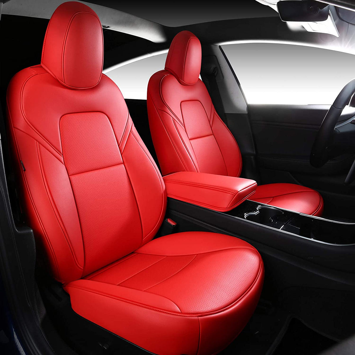TESERY Seat Covers for Tesla Model 3 Highland / Model Y Tesery Official Store