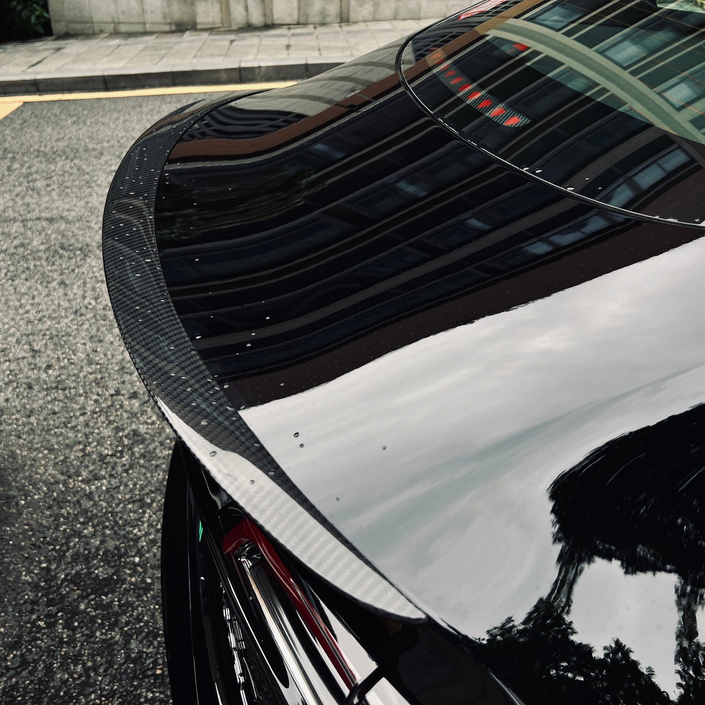 TESERY Spoiler Performance Style for Model Y / Model 3 Highland - Dry Carbon Fiber Exterior Mods Tesery Official Store