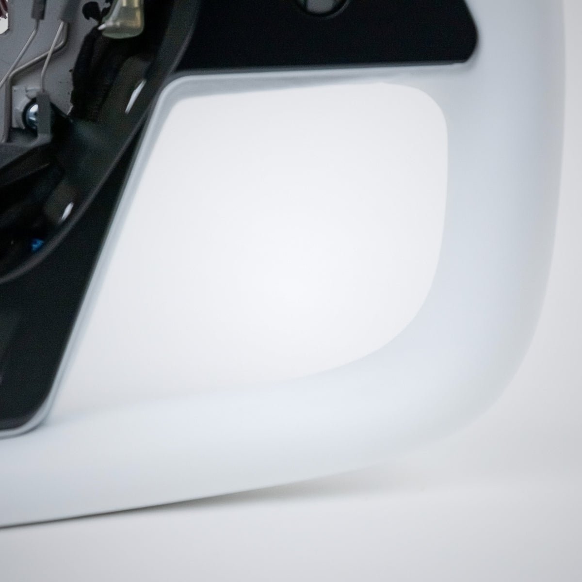 TESERY Yoke Plaid Steering Wheel for Tesla Model 3 / Y【White Leather】 Tesery Official Store