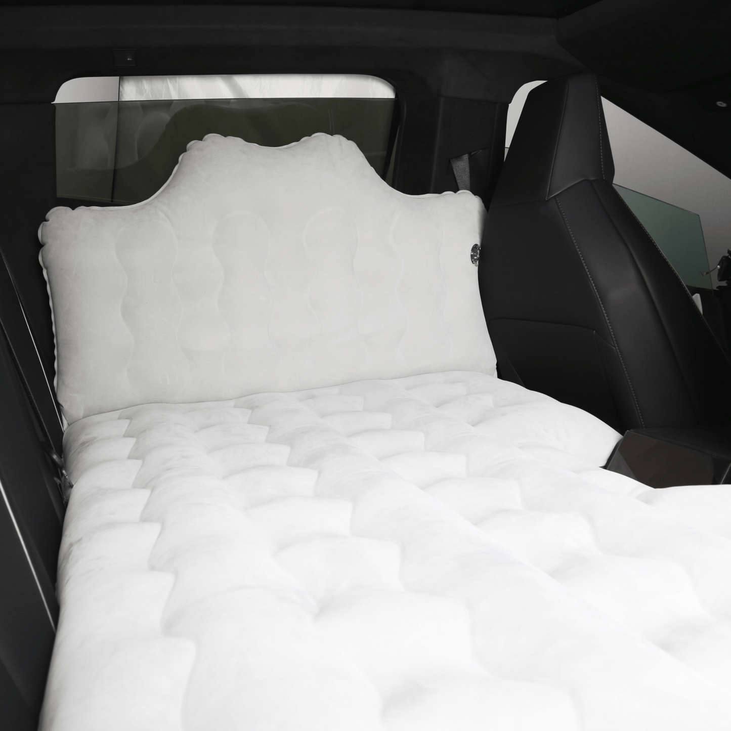 Tesla Cybertruck Inflatable Rear Seat Camping Air Mattress CyberGearco
