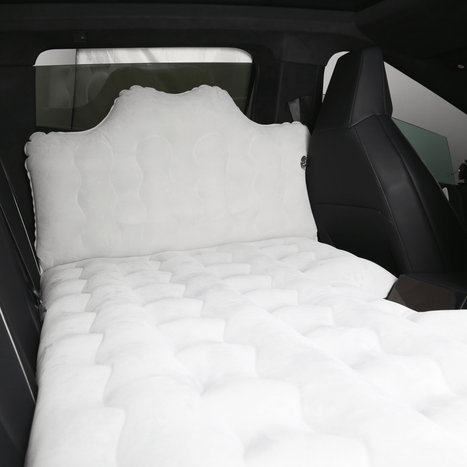 Tesla Cybertruck Inflatable Rear Seat Camping Air Mattress CyberGearco