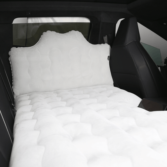 Tesla Cybertruck Inflatable Rear Seat Camping Air Mattress CyberGearco