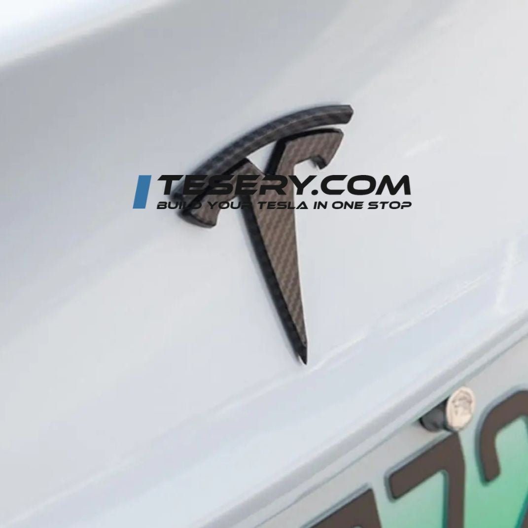 Tesla Logo "T" Emblem for Model 3 / Y (Set of 3) Tesery Official Store