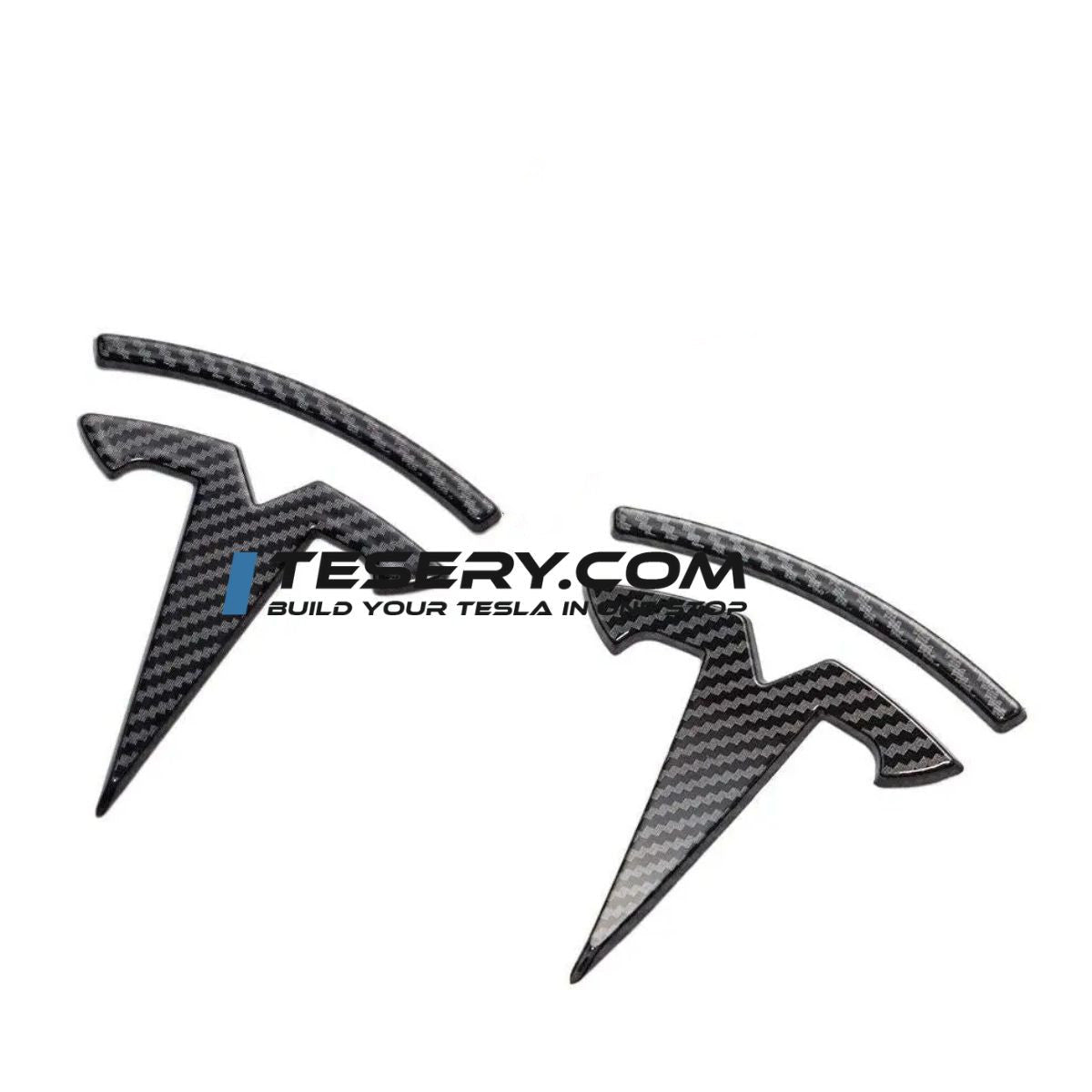 Tesla Logo "T" Emblem for Model 3 / Y (Set of 3) Tesery Official Store